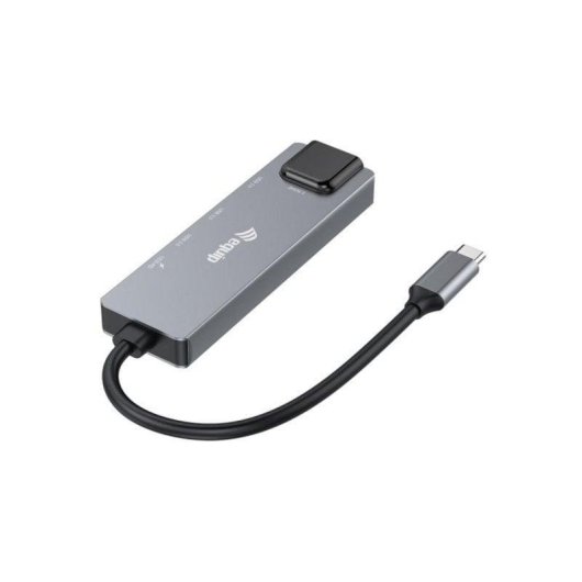 Adattatore USB-C a Ethernet Equip 133496 2.5G, 2x USB-A, 2x USB-C, Alluminio, 100W PD