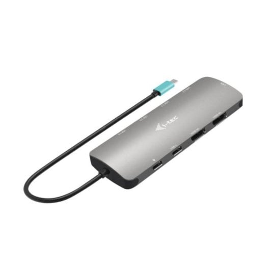 Docking Station USB-C i-tec Metal Nano 2x Display HDMI 100W PD + Cargador 100W Gris