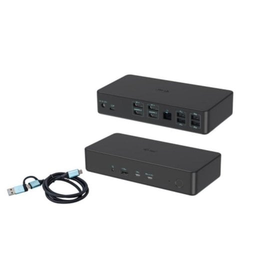 I-Tec Dual 4K Docking Station Base de Conexão USB 3.0/USB-C/Thunderbolt 3 Dual 4K 100W 2xDP 2xHDMI PD Gen2