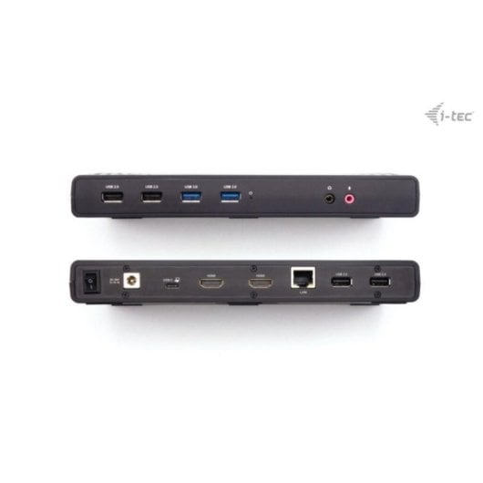 I-Tec Dual Display DisplayLink DL3900 Estação de Acoplamento USB-C/USB-A/Thunderbolt 2xHDMI 100W