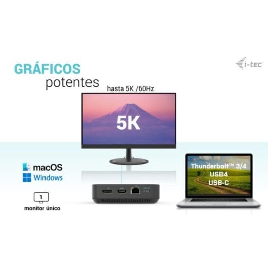 USB-C Dockingstation i-tec Triple 4K USB 3.2 Gen2 100W Power Delivery USB-C Dockingstation i-tec Triple 4K USB 3.2 Gen2 100W Power Delivery