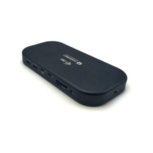 Thunderbolt 3 USB-C Dual 4K Docking Station i-tec 60W Ethernet Schwarz
