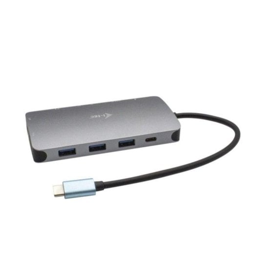 Docking Station I-Tec Metal Nano HDMI VGA LAN USB-C 112W Prateado Universal