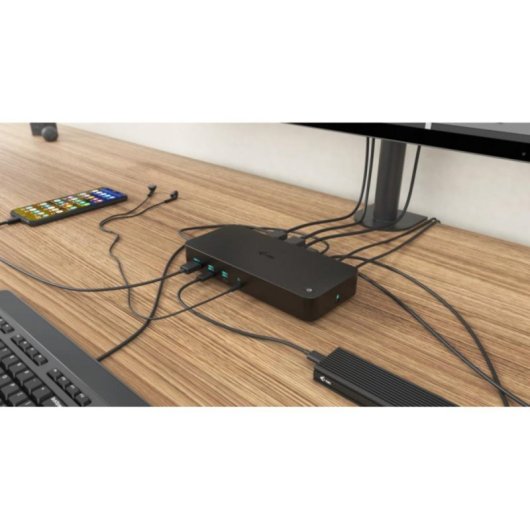 Station d'Accueil i-tec USB 3.0 / USB-C / Thunderbolt 3x 4K avec alimentation 100W