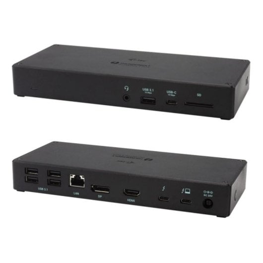 Dockingstation i-tec Thunderbolt 3 3x Display 96W USB-C HDMI DP Ethernet Dockingstation i-tec Thunderbolt 3 3x Display 96W USB-C HDMI DP Ethernet