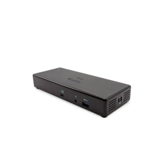 Docking Station i-tec Thunderbolt 3 USB-C Dual DisplayPort 8K PD 85W Negro Alámbrico