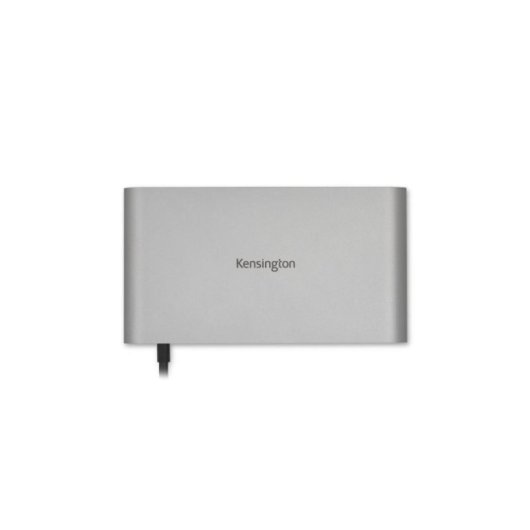Replicador USB-C Kensington UH1440P 85W 4K DP/HDMI/VGA 3xUSB-A SD Ethernet Plata