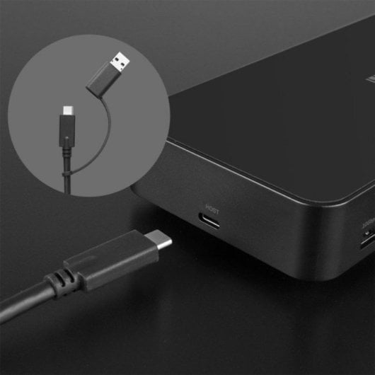 Dockingstation Lindy 43366 USB 3.2 Gen 2 Type-C mit HDMI und Ethernet Dockingstation Lindy 43366 USB 3.2 Gen 2 Type-C mit HDMI und Ethernet