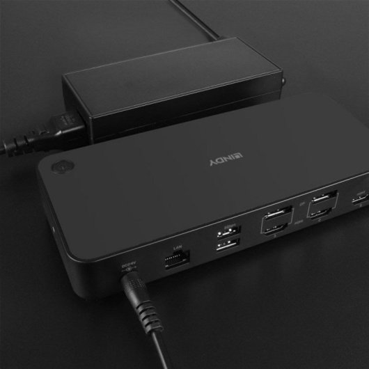 Dockingstation Lindy 43366 USB 3.2 Gen 2 Type-C mit HDMI und Ethernet Dockingstation Lindy 43366 USB 3.2 Gen 2 Type-C mit HDMI und Ethernet