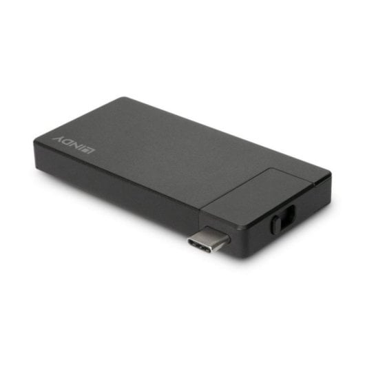 Lindy 43336 Adaptateur USB Type-C Alámbrico 60W HDMI 3840x2160 Noir