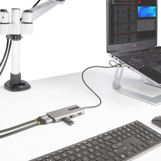 Adaptador Multiporto USB-C StarTech.com HDMI Duplo 4K30Hz 3x USB-A 5 Gbps Prata