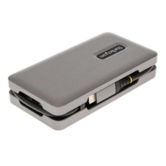 Adaptador Multipuertos USB-C StarTech.com DKM31CVMUOGS HDMI/DP 4K 60Hz 100W GbE