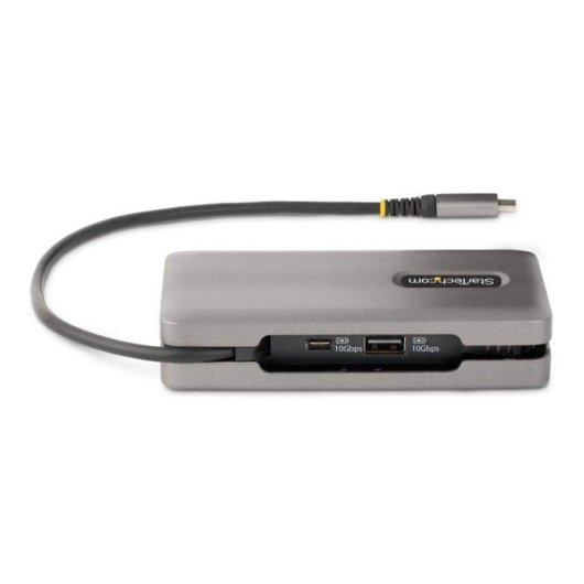 Adaptador Multipuertos USB-C StarTech.com DKM31CVMUOGS HDMI/DP 4K 60Hz 100W GbE