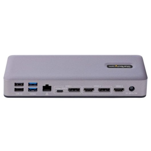 USB-C Docking Station StarTech 7x USB-Hub 60W Power Delivery GbE USB-C Docking Station