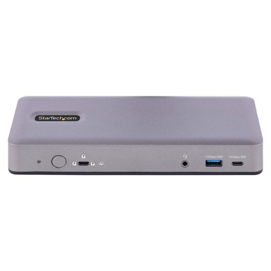 Docking Station USB-C StarTech Triple 4K 7 Ports USB PD 60W GbE Chromebook