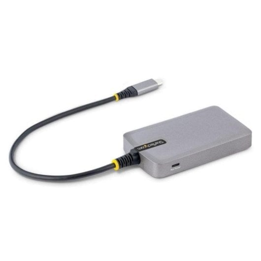 Hub USB-C StarTech VL817 3 USB-A Ports 5Gbps Gigabit Ethernet 30cm Grau