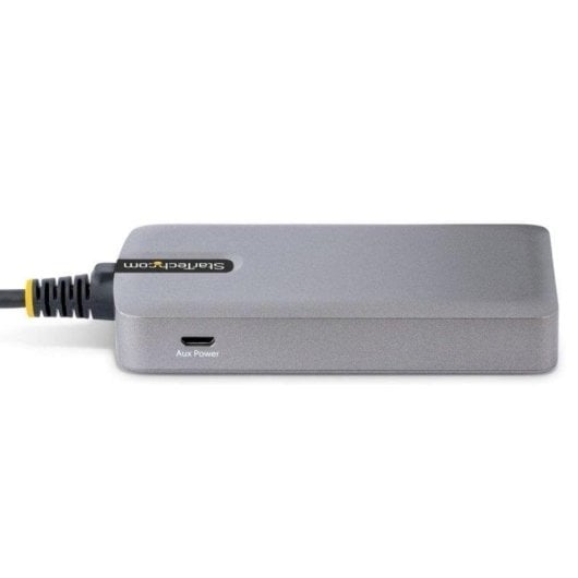 Hub USB-C StarTech VL817 3 USB-A Ports 5Gbps Gigabit Ethernet 30cm Grau