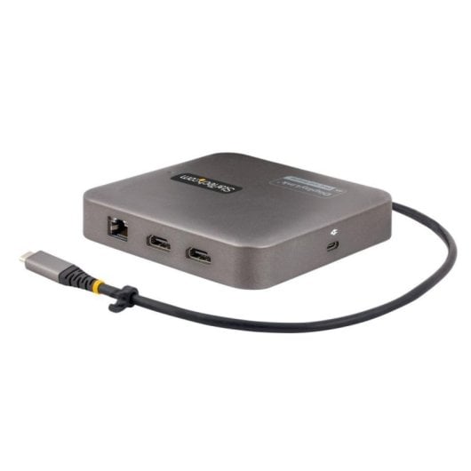 Dock USB-C StarTech Hub 2 Puertos USB 3.2 Gen 2 10Gbps HDMI Duplo 4K 60Hz PD 100W