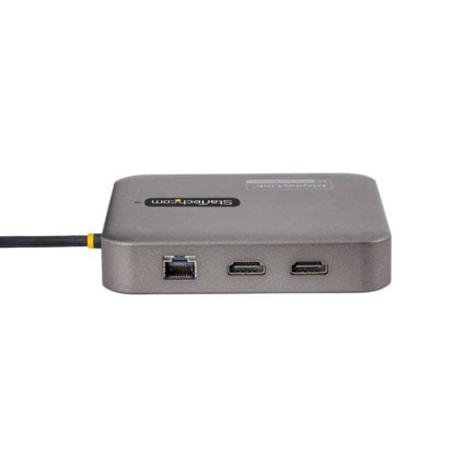 Dock USB-C StarTech Hub 2 Puertos USB 3.2 Gen 2 10Gbps HDMI Duplo 4K 60Hz PD 100W