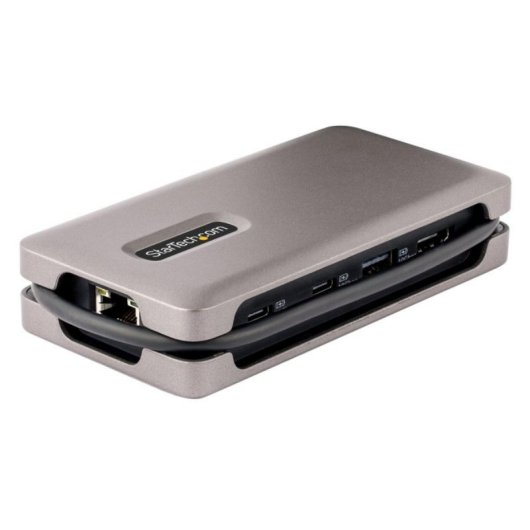 StarTech DKT31CH2CPD3 Adaptador USB-C com HDMI 4K/60Hz, PD 100W, 3x USB e Ethernet Cinzento