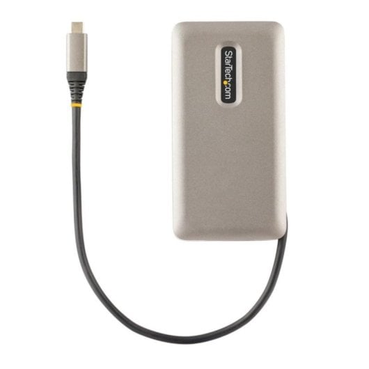 StarTech DKT31CH2CPD3 Adaptador USB-C com HDMI 4K/60Hz, PD 100W, 3x USB e Ethernet Cinzento