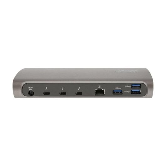 Docking Station StarTech Thunderbolt 4 96W PD 3xTB4/3xUSB-A/SD/Ethernet Negro Gris