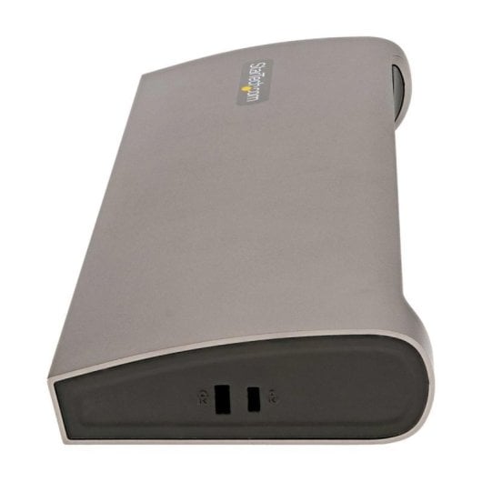 Docking Station StarTech Thunderbolt 4 96W PD 3xTB4/3xUSB-A/SD/Ethernet Negro Gris