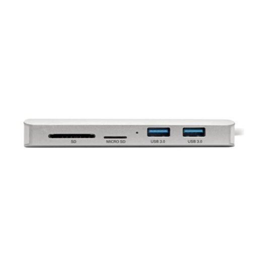 Estación de Conexión USB-C Tripp Lite U442-DOCK11-S 4K HDMI Thunderbolt 3 Hub USB-A PD GbE SD/MicroSD Plata