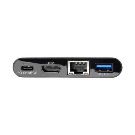 Adaptador USB-C Tripp Lite U444-06N-H4GUB-C HDMI 4K, USB-A, Ethernet, PD 60W, Thunderbolt 3
