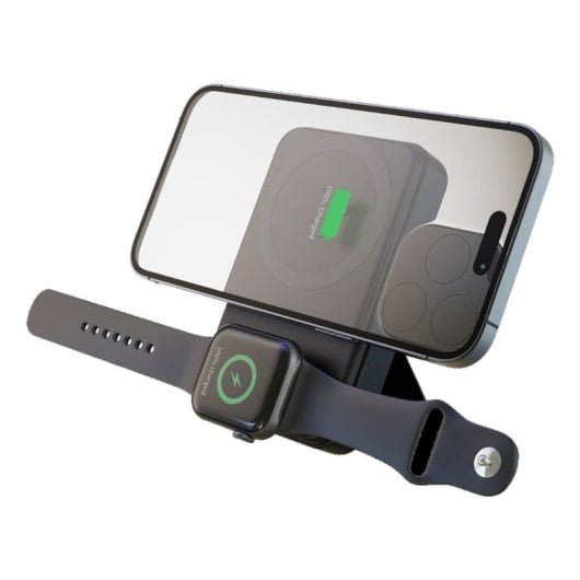 Carregador sem fios Celly MAGPBW10000BK 10000 mAh Power Bank Preto