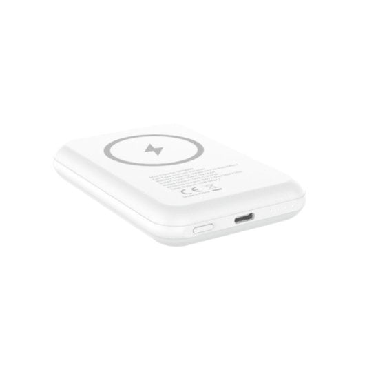 Chargeur sans fil Energizer QM5000 5 000 mAh au lithium polymère, blanc