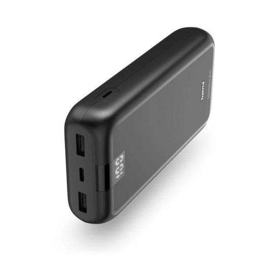 Batería externa Hama 00201710 20000 mAh carga rápida antracita