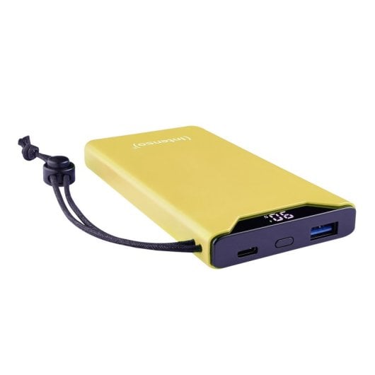Bateria externa Intenso 7332039 de polímero de lítio 10000 mAh amarela