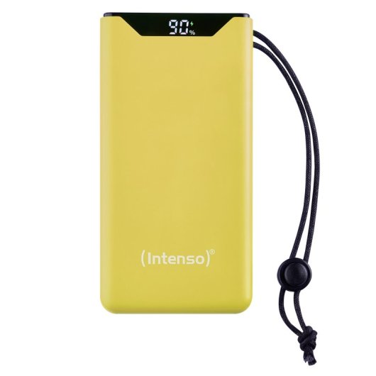 Bateria externa Intenso 7332039 de polímero de lítio 10000 mAh amarela
