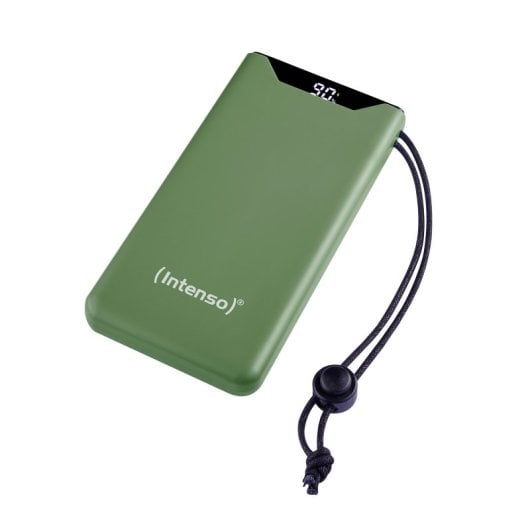 Bateria externa Intenso 7332037 de polímero de lítio 10000 mAh verde