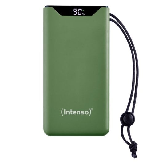 Bateria externa Intenso 7332037 de polímero de lítio 10000 mAh verde