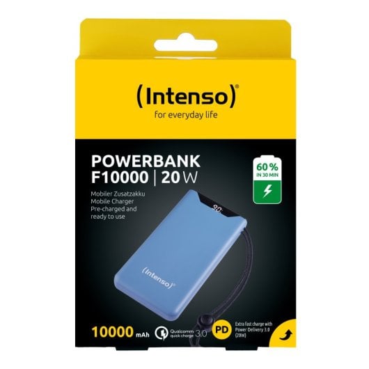 Intenso 7332035 batería externa Polímero de litio 10000 mAh Azul