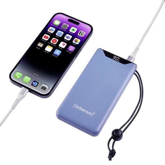 Intenso 7332035 batería externa Polímero de litio 10000 mAh Azul