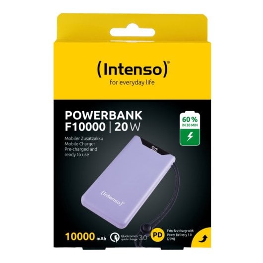Intenso 7332033 batería externa Polímero de litio 10000 mAh Púrpura