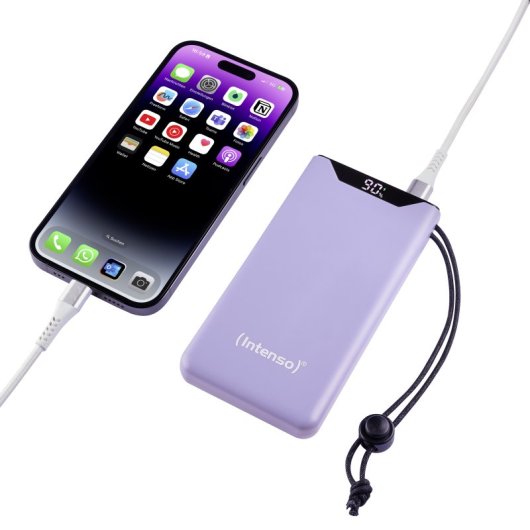 Intenso 7332033 batería externa Polímero de litio 10000 mAh Púrpura