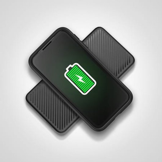 Carregador sem fios OtterBox Fast Charge Qi Wireless 10000 mAh preto