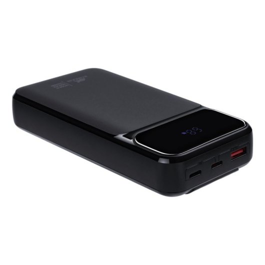 Bateria externa Rivacase VA2221 de polímero de lítio 20000 mAh preta