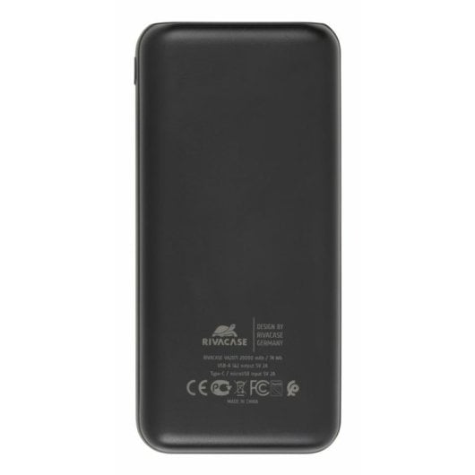 Batterie externe Rivacase VA2071 20 000 mAh, noire
