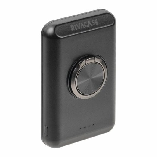 Rivacase VA2603 batería externa Polímero de litio 5000 mAh Cargador inalámbrico Negro