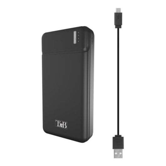 Batterie externe T'nB PBU20000 Polymère 20000 mAh Noir