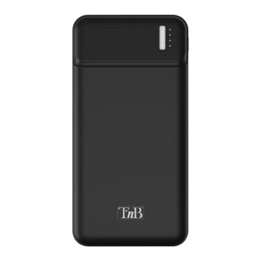 Batteria esterna T'nB PBU10000 ai polimeri 10000 mAh nera