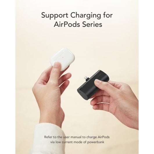 VEGER PlugOn-L VG-W0556P PowerBank plug-on 5000mah PD20W Lightning connector built-in