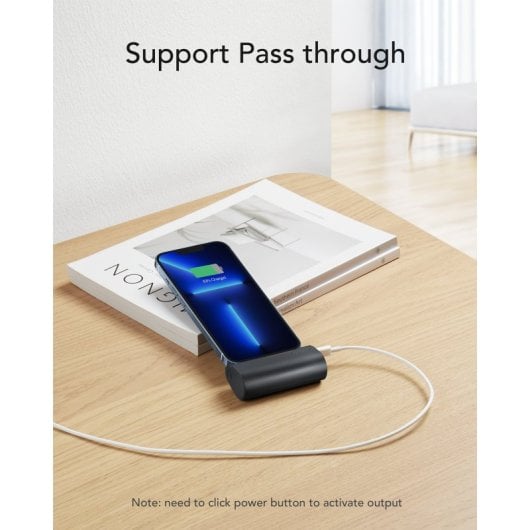 VEGER PlugOn-L VG-W0556P PowerBank plug-on 5000mah PD20W Lightning connector built-in