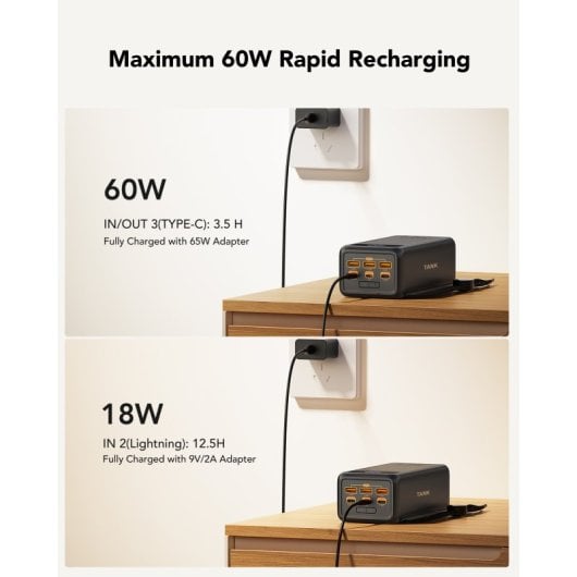 VEGER Tank Boost VG-W5001C 56000mAh powerbank 130W