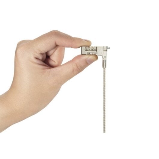 Fechadura Kensington Slim NanoSaver 2.0 EQ 1,8 m Aço Inoxidável Zinco Prata